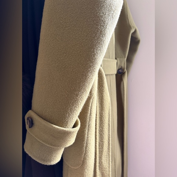 Sezane Mederick Coat Pistachio - Size 6 - Picture 8 of 11